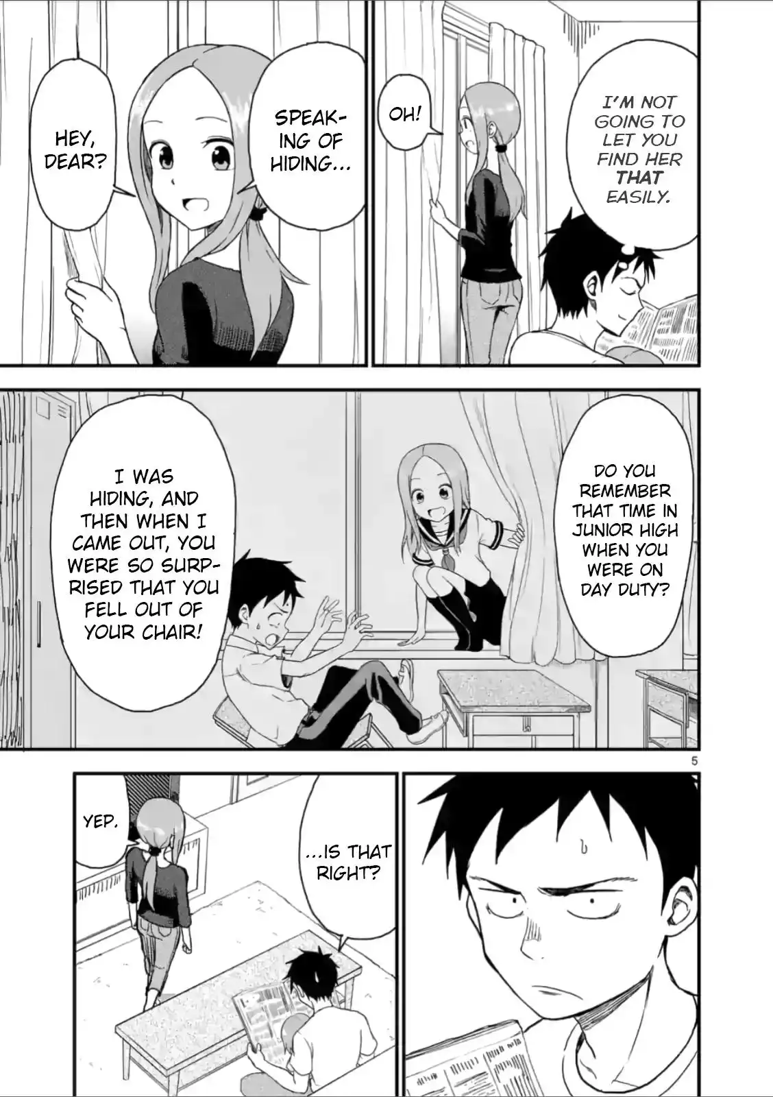 Karakai Jouzu no (Moto) Takagi-san Chapter 41 5